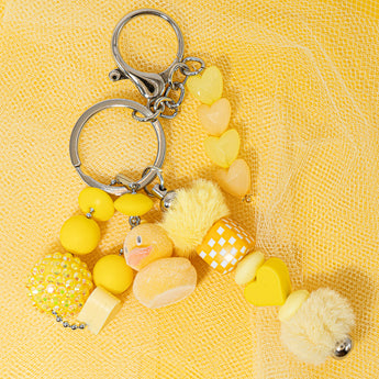 Mini Bead Mix & Keychain Kit in Rubber Ducky