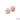 Add a light pink hue to your next jewely creation with this delicate and floral bead pair. Each bead features a floral motif perfect for creating beaded jewelry. Measures 18mm size. Sold in pairs.