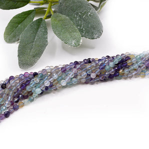 Ombré Stone Bead Set in 6mm Fluorite