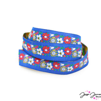 Folk Flower Ribbon
