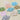150pc Glass Bead Bundle in Faceted Rectangle-Shaped Creamy Candies