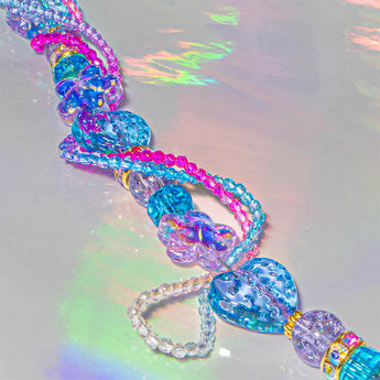 Glass Bead Strand Duo in You Are My Galaxy