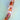 Glass Bead Strand in Strawberry Swirl