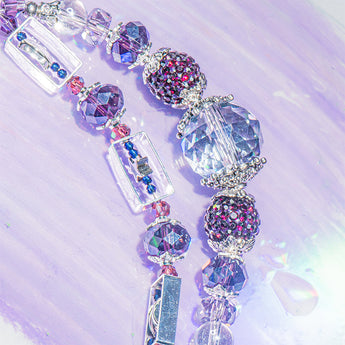 Glass Bead Strand Duo in To The Moon & Back