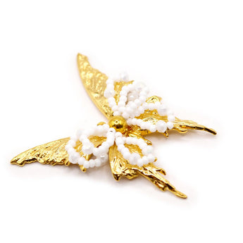 White Whisper Butterfly Pendant