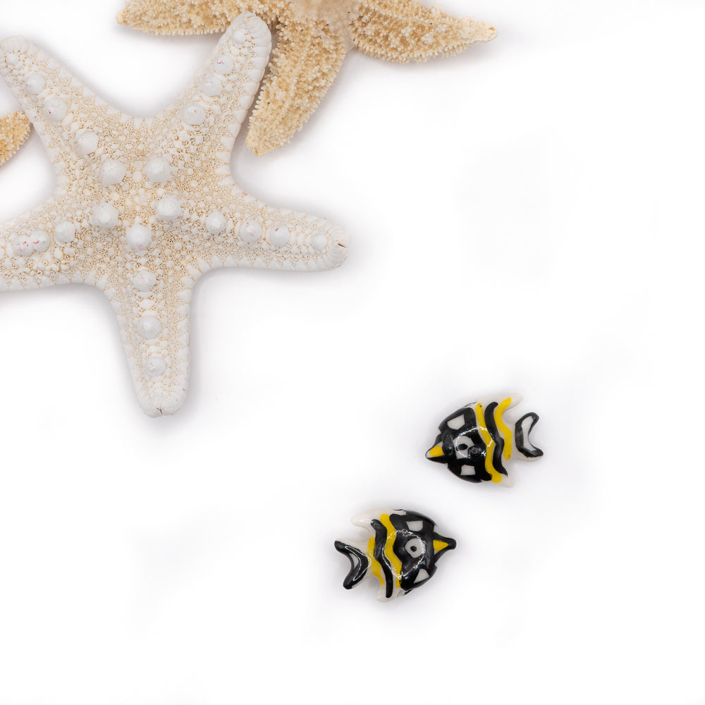 Come Swim With Me Fish Bead Pair