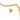 Gold-Plated Heart Pearl Charm