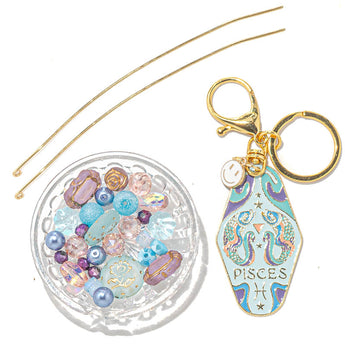 Horoscope Keychain Kit in Pisces