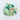 Ice Cream Glass Bead Mix in Mint Chocolate Chip