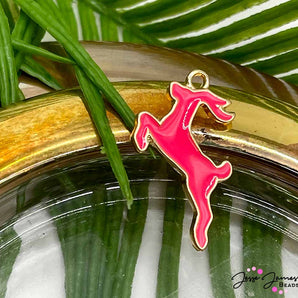 JPhresh Designs Pink Antelope Charm