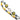 Lampwork Bead Strand Duo in Buzzy Bees