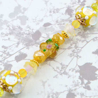 Lampwork Bead Strand in Cover Me in Sunlight