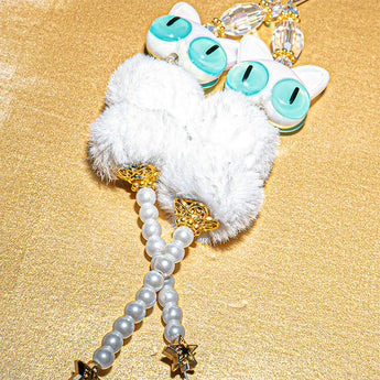 Diva Bead Strand Duo in Kitty-Cat-co Chanel