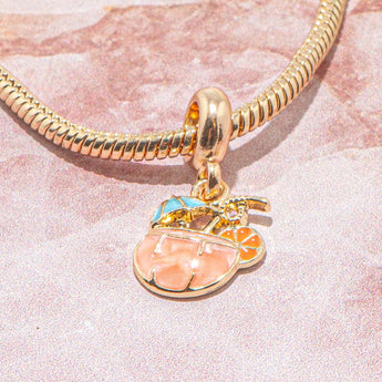 Large Hole Charm in Tropical Fun Drink