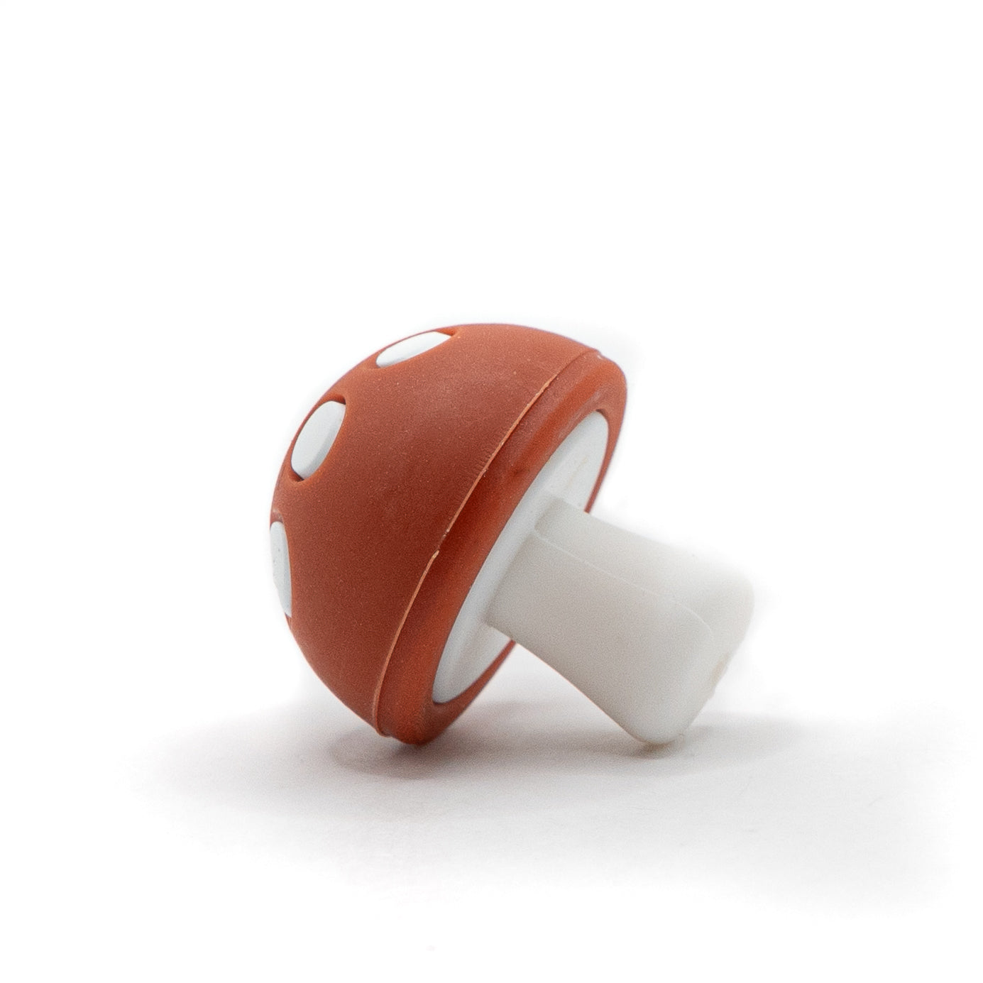 3D Mushroom Silicone Focal Bead