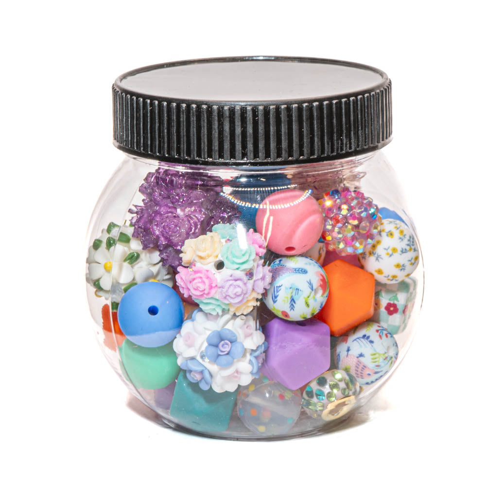 Limited Edition: 50+ Piece Super Silicone Craft Mix in Bold, Bright, & Be You