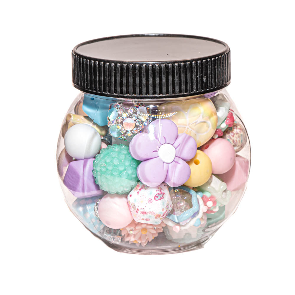Limited Edition: 50+ Piece Super Silicone Craft Mix in Pastel Paradise