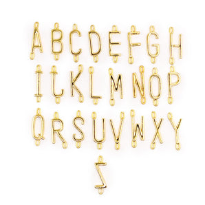 ABC 18K Gold Connector