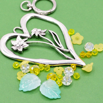 Birth Month Flower Keychain Kit in March Daffodil