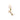 Martini on the Rocks 18K Gold Charm