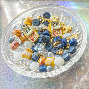 Mermaid Bead Mix in Salty Sardines