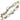 Mermaid Bead Strand Duo in Seashells, Seashells