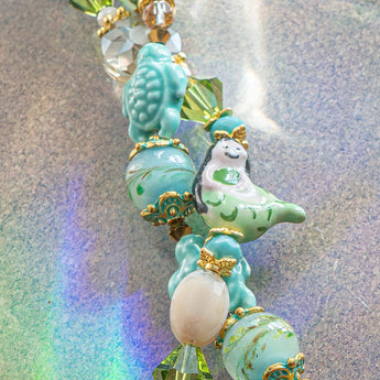 Mermaid Bead Strand in Surfing with Sea Turtles