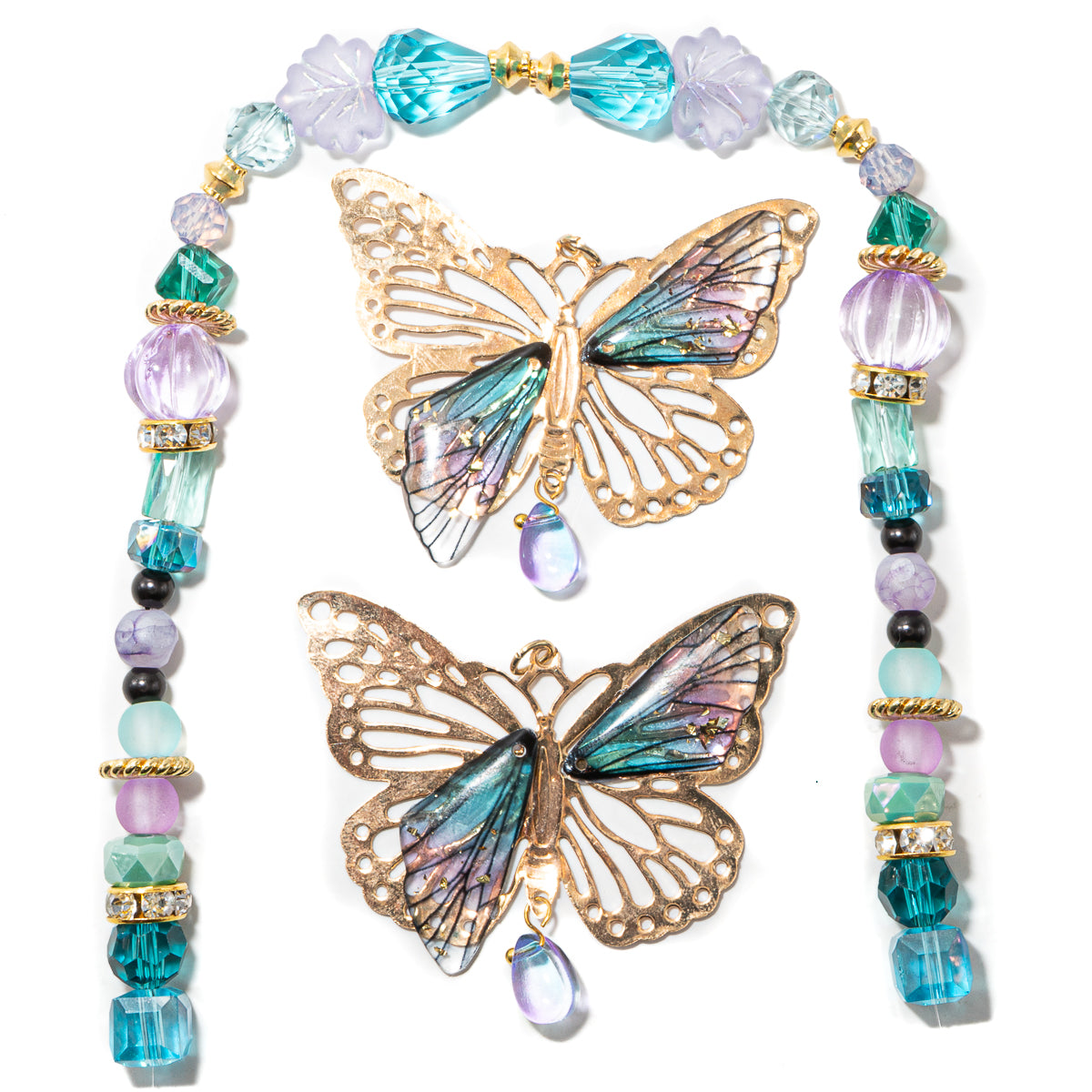 Mini Bead Mix in Dancing Butterlies