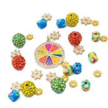 Mini Bead Mix in Fruit Salad