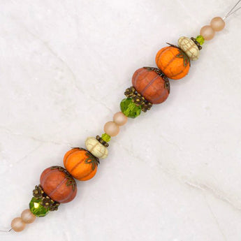Shorty Bead Strand in Pumpkin Patch