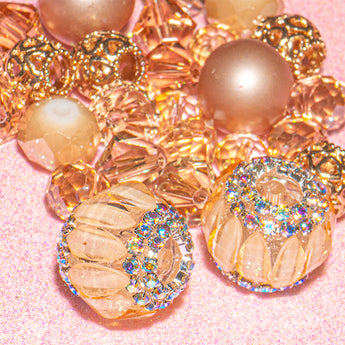 Mini Boho Bead Mix in Beachside Bliss ft. Austrian Crystal