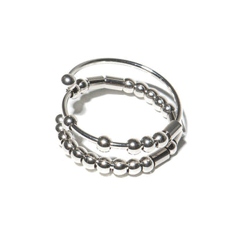 Morse Code Best Bitches Fidget Ring