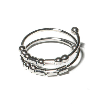 Morse Code Loved Fidget Ring