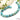 Ombré Bead Set in Oceanic Mother of Pearl Spacers