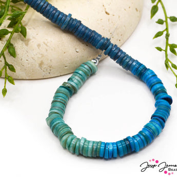 Ombré Bead Set in Rising Tide Mother of Pearl Spacers