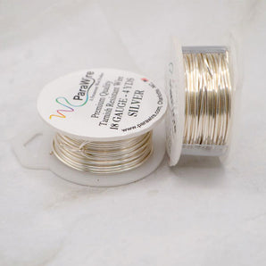 Parawire 18 Gauge Silver-Plated Craft Wire in Silver