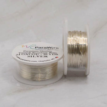Parawire 24 Gauge Silver-Plated Craft Wire in Silver
