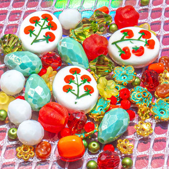 Picnic Bead Mix in Tomato Salad