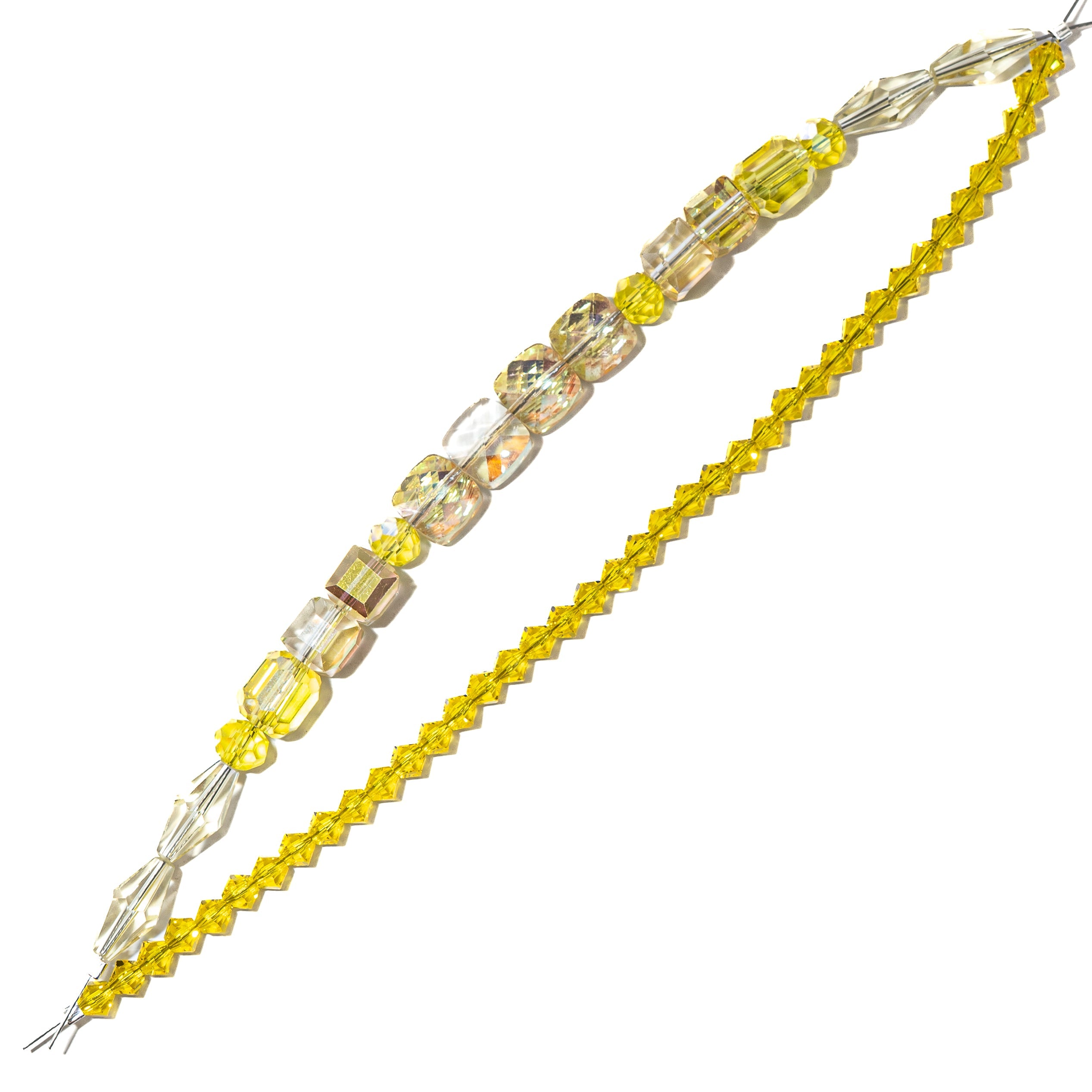Preciosa Bead Strand Duo in Citrine Sunrise