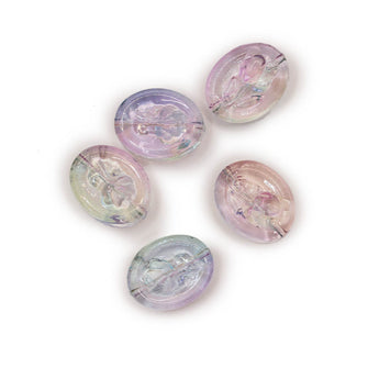 Oceanic Pressed Glass Bead Set