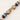 Pressed Glass Bead Strand in Dusk Desert