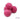 Party poolside or beachside with this playful woven beads. Each bead features a wrap of bold pink color. Each beads measures 25mm. Sold in sets of 4.