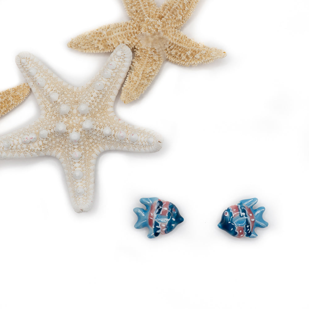 Come Swim With Me Fish Bead Pair