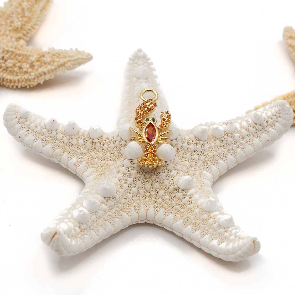 Lobster Tank Rhinestone Focal