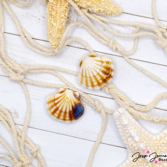 Ceramic Bead Pair in Sand Dune Dreams