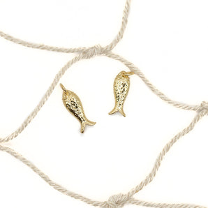 Sardines Charm Pair