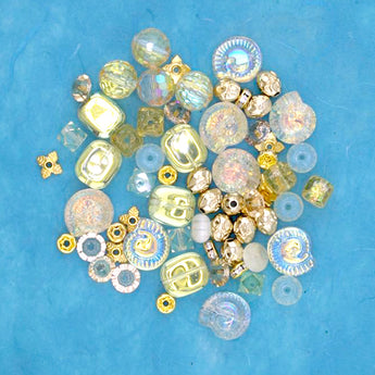 Seashell Bead Mix in Seaside Sunshine