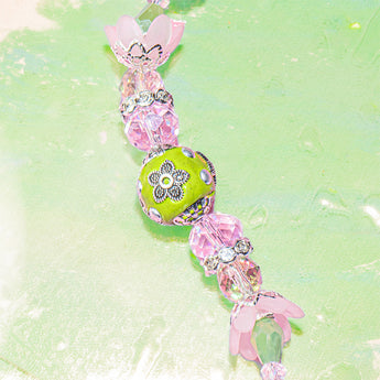 Skinny Boho Bead Strand in Fresh Picked Flowers