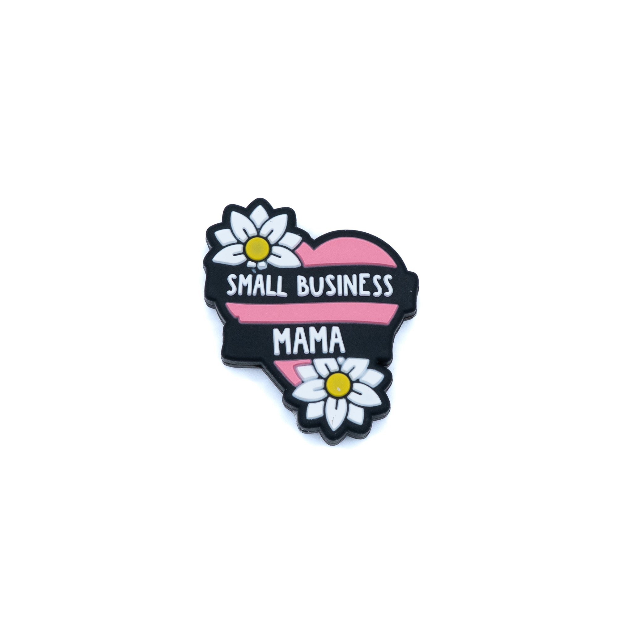 Small Business Mama Silicone Focal Bead