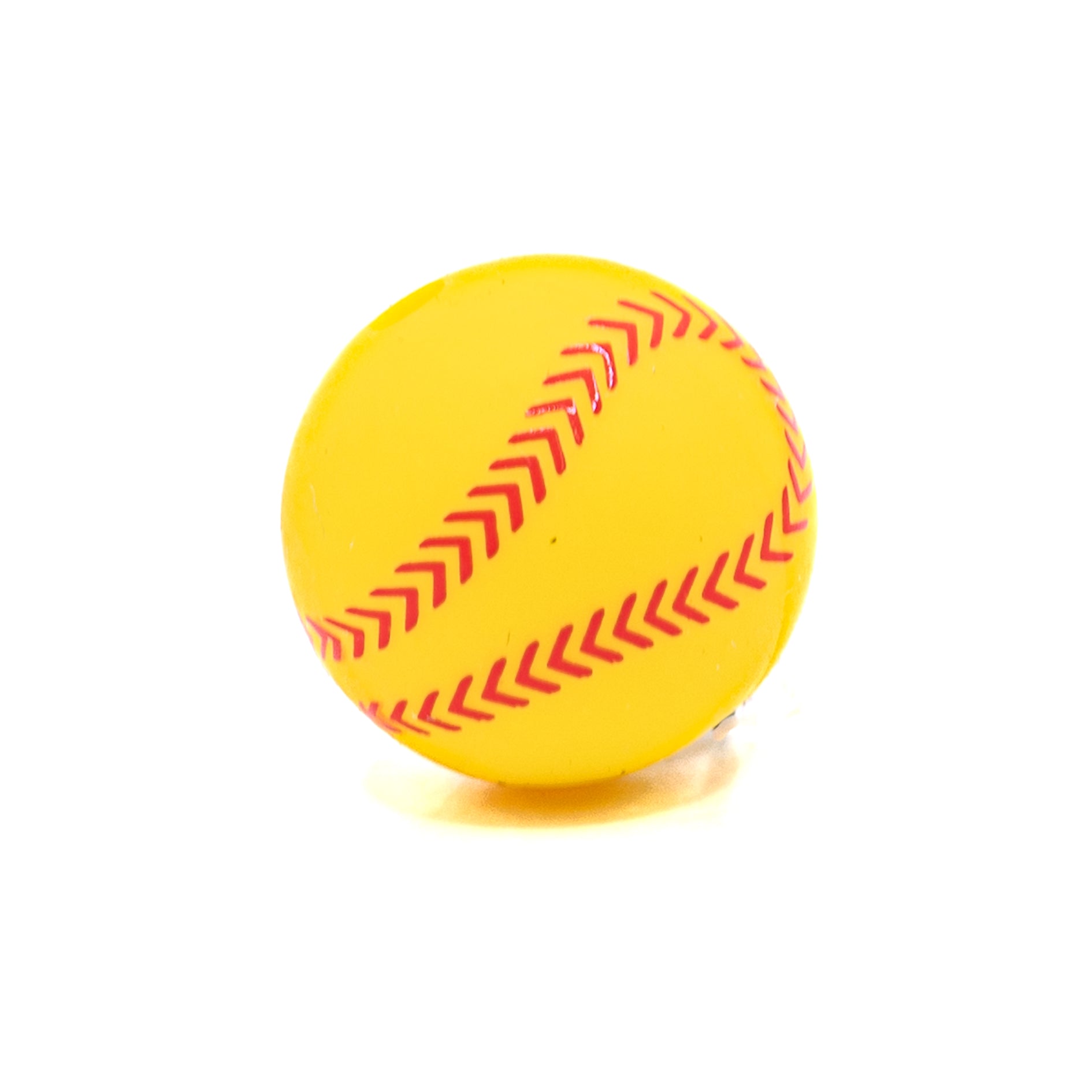 Softball Silicone Focal Bead